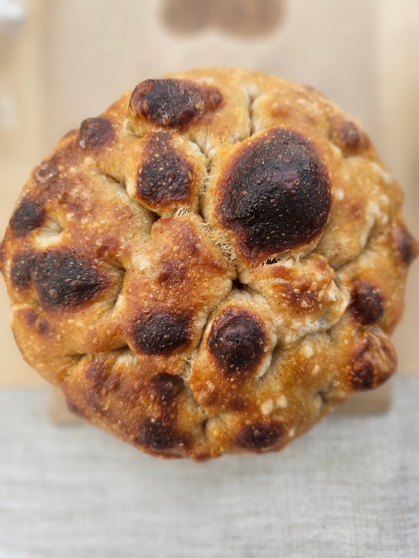 Sourdough Focaccia with Flaky Sea Salt